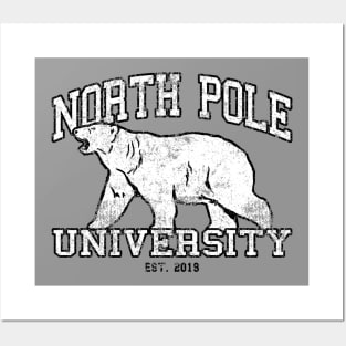 North Pole University Posters and Art